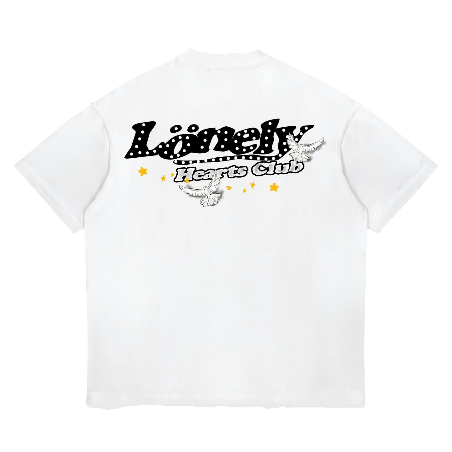 Lonely Hearts Club If You Can't Feel Anything Tee - White