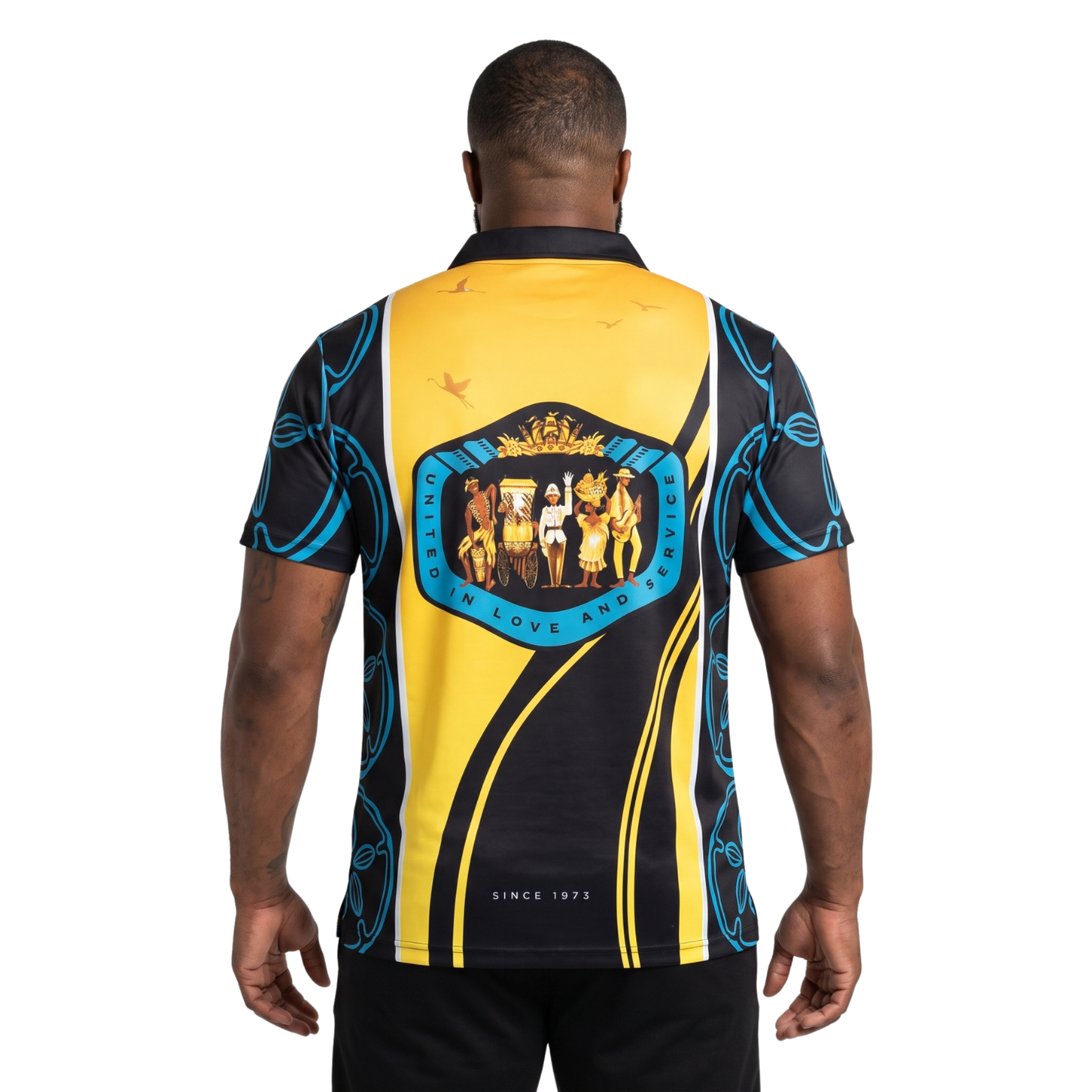 The Legacy Harvora Unisex Polo - Black