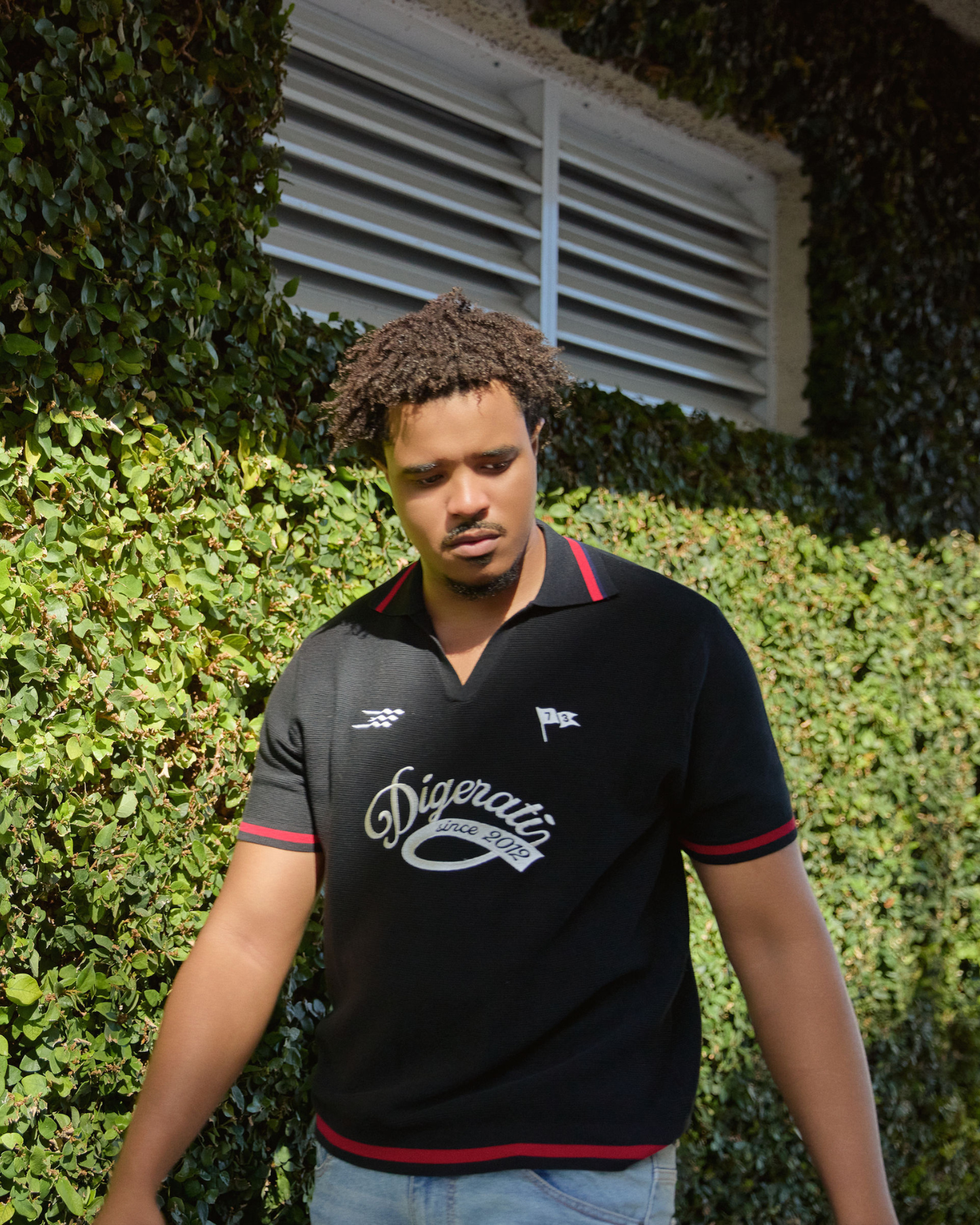 The Digerati Signature Polo - Midnight Black