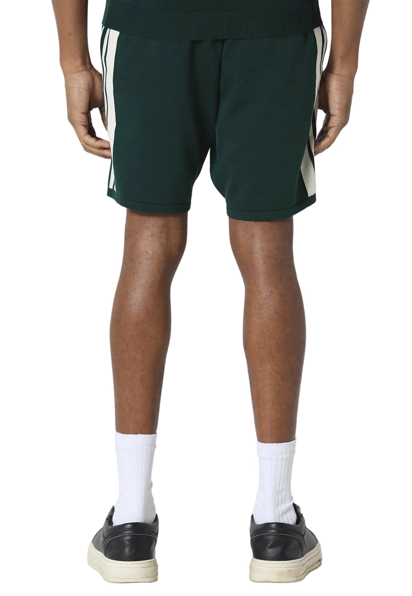 Pas De Monaco Aether Knitted Shorts- Pedosa Green