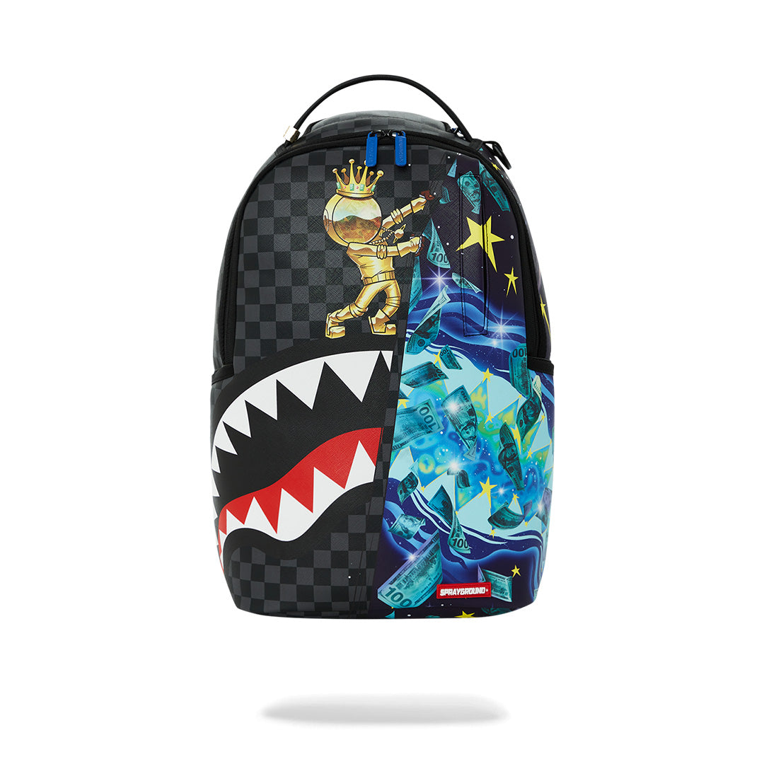 Sprayground Astromane Welcome to My World Backpack YNGDGRT