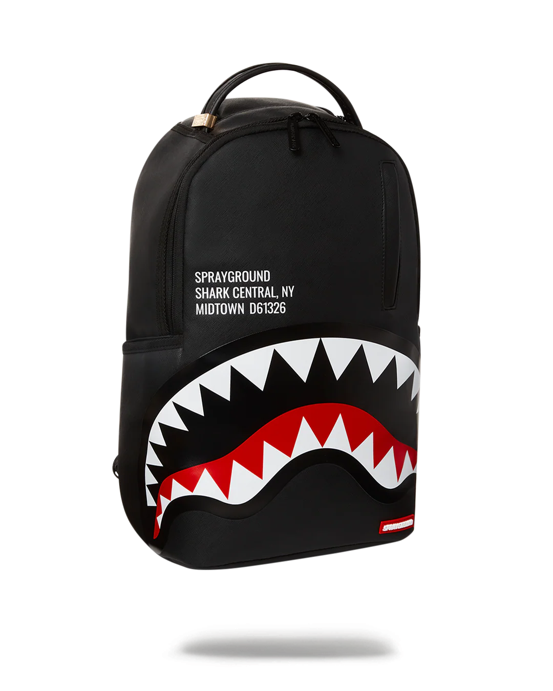Sprayground Shark Central LAX Backpack - Black/Red