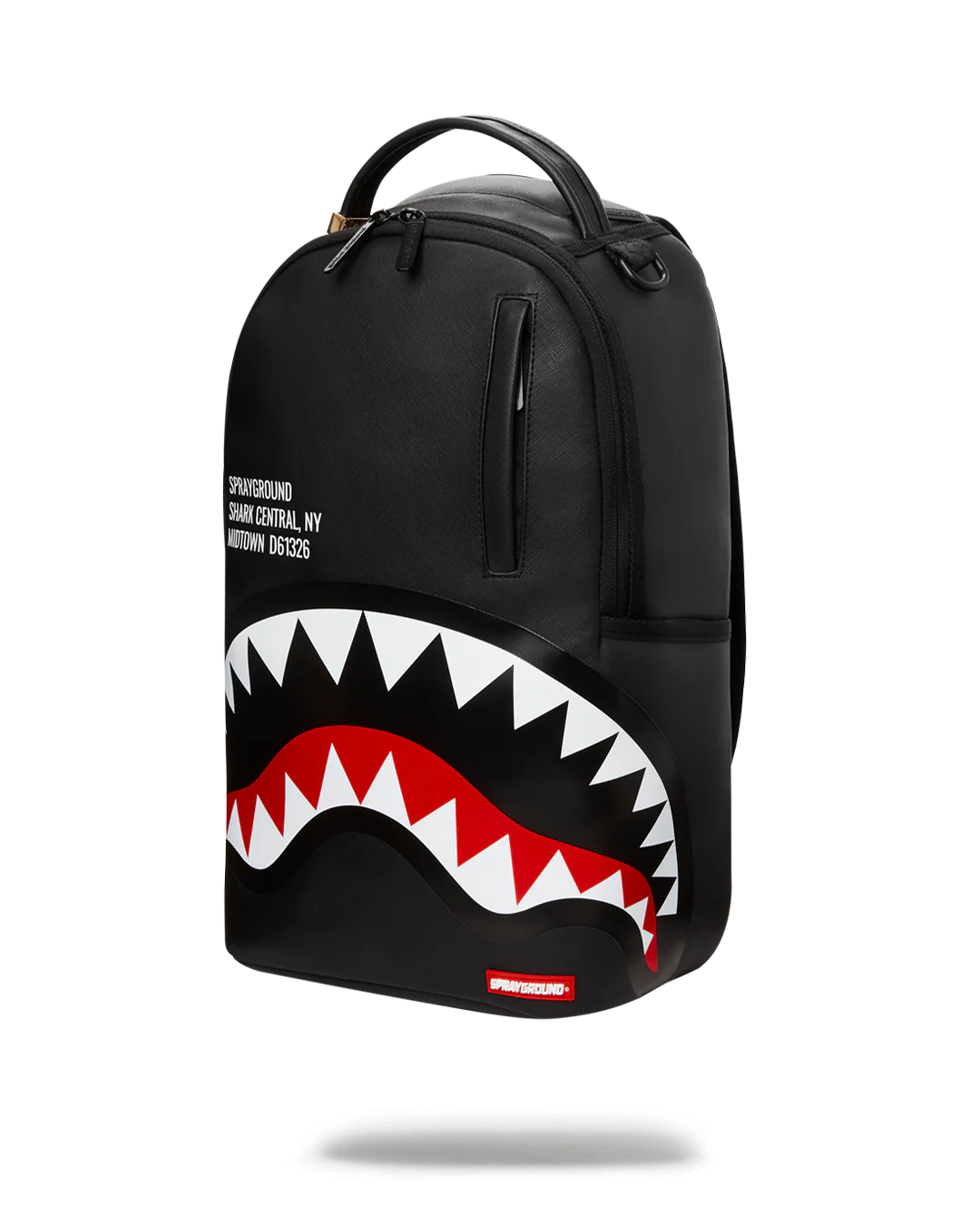 Sprayground Shark Central LAX Backpack - Black/Red