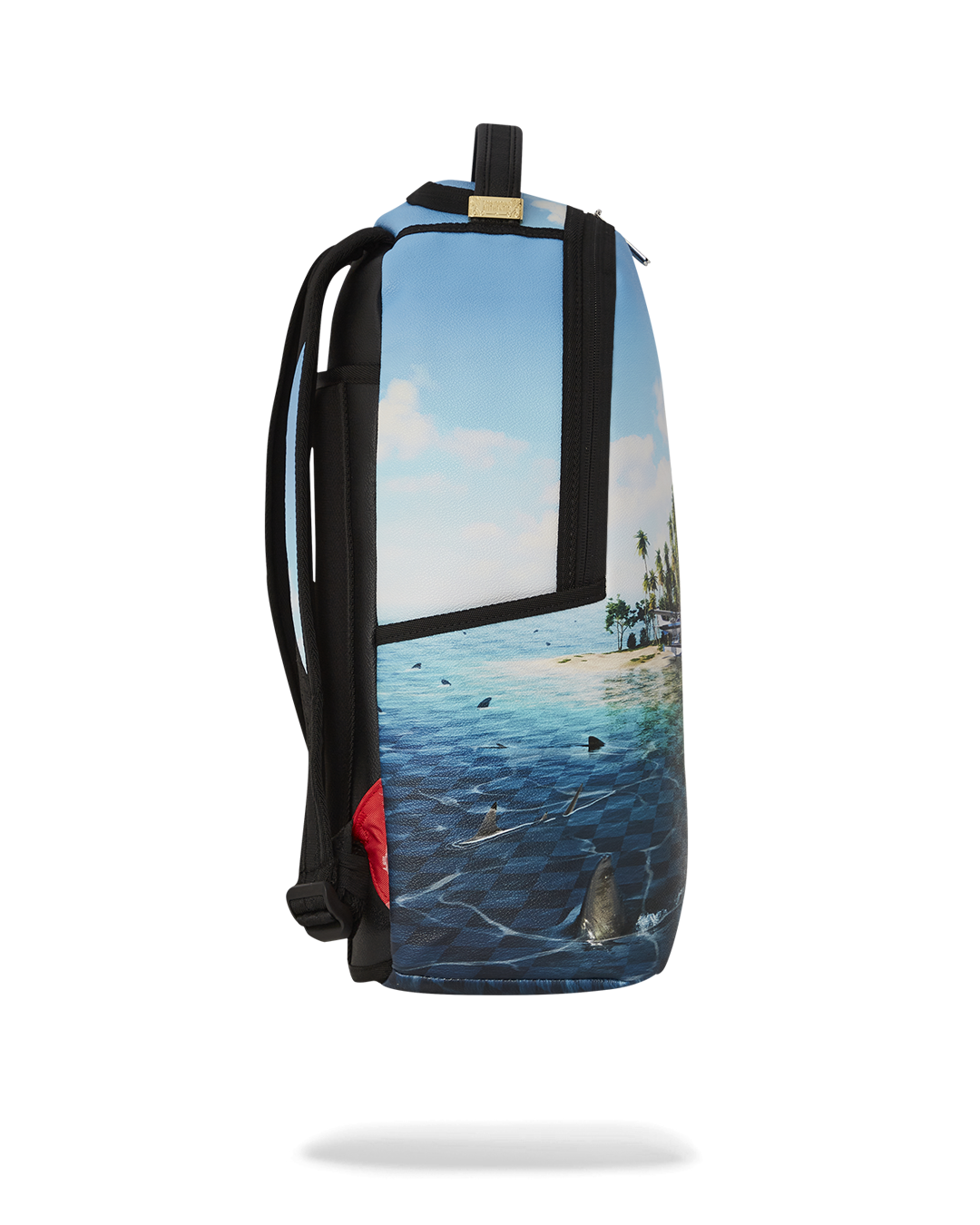 Sprayground Shark Island Headquarters Deluxe Backpack