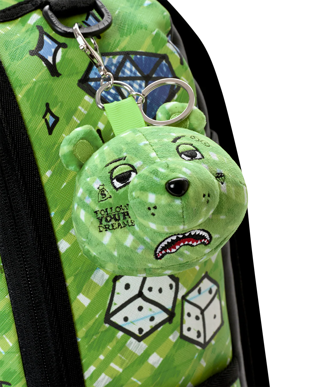 Sprayground Money Bear Chomp & Keychain Backpack