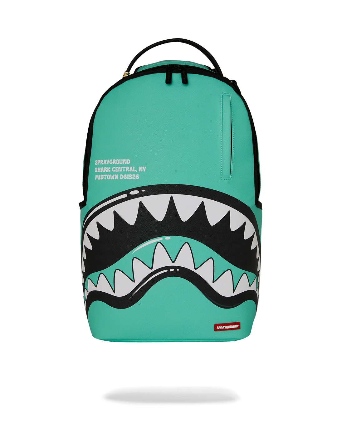 Sprayground Shark Central Bubble Shark Backpack - Turquoise