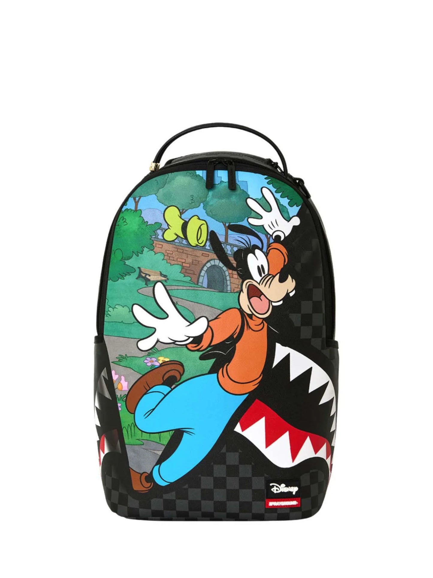 Sprayground Disney Goofy Curtain Reveal Backpack