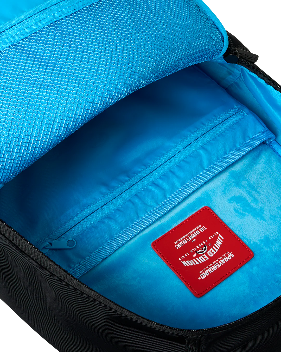 Sprayground Shark Central Passport Backpack - Blue