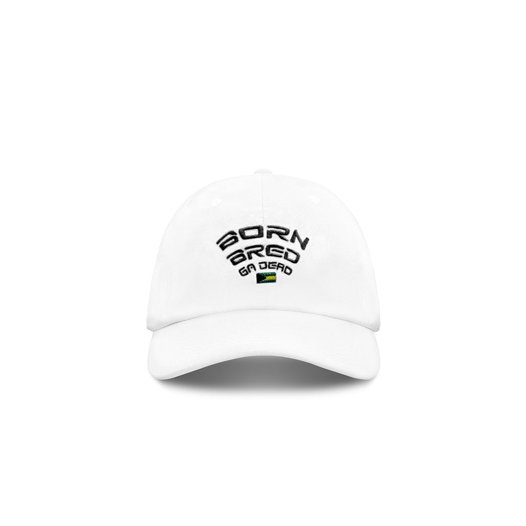 BBGD Logo Dad Hat - White