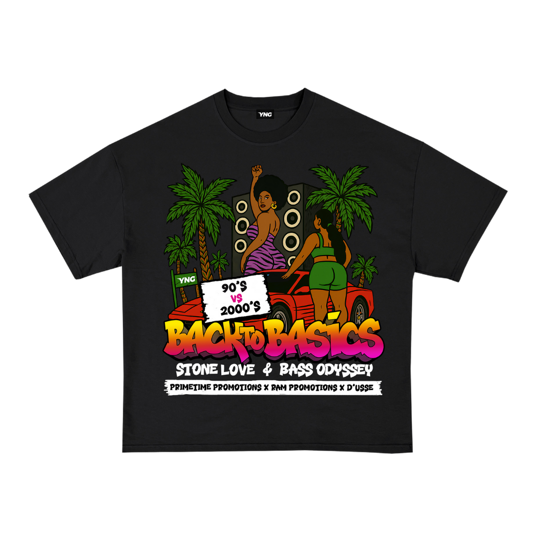 Limited Edition Back To Basics Official Tee - Black