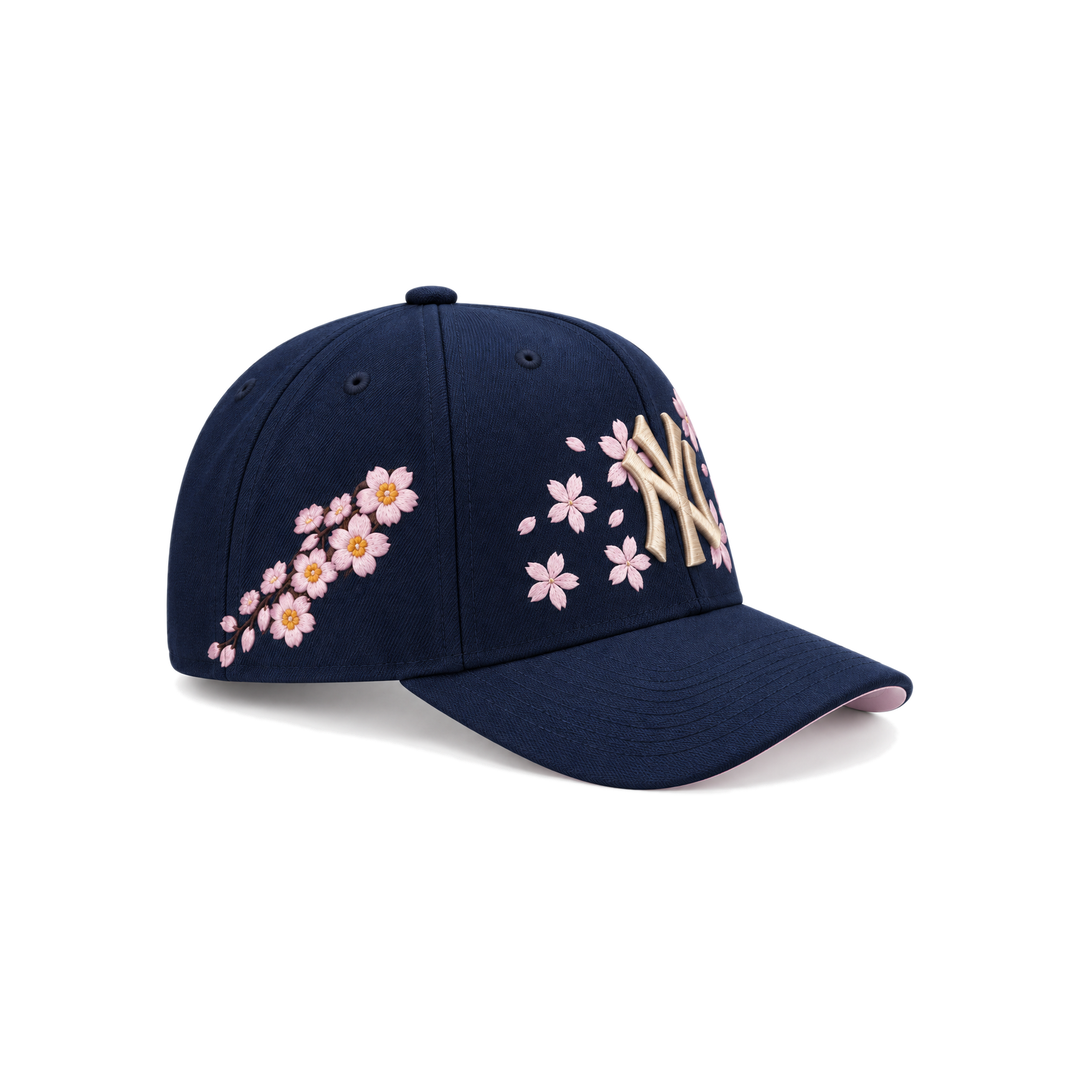 New Era New York Yankees 9FIFTY Snapback - Navy Cherry Blossom
