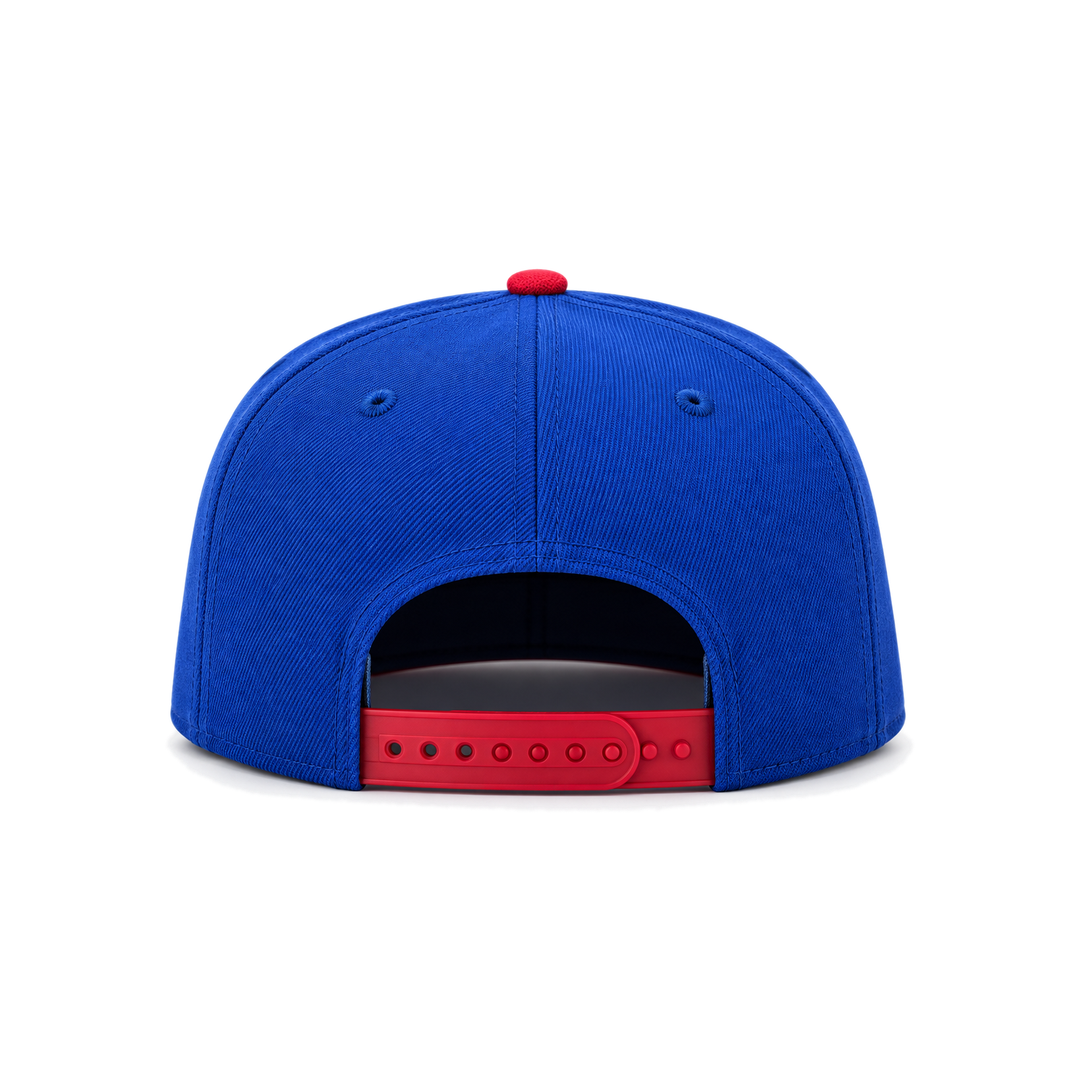 New Era 9FORTY Philadelphia 76ers Hat - Blue & Red