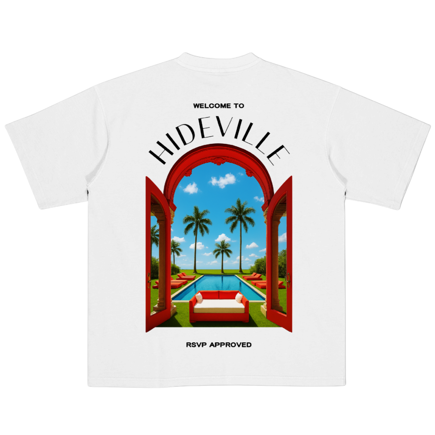 Hide Bahamas RSVP Approved Tee - White
