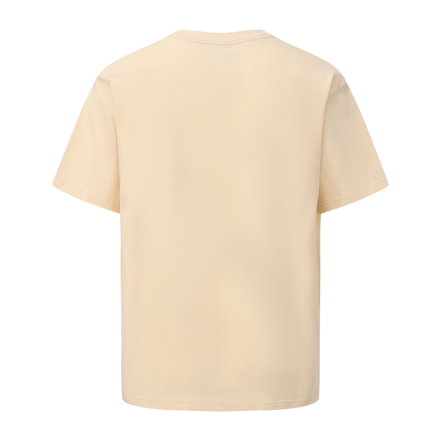 The Icon Premium Basic Tee - Eggshell