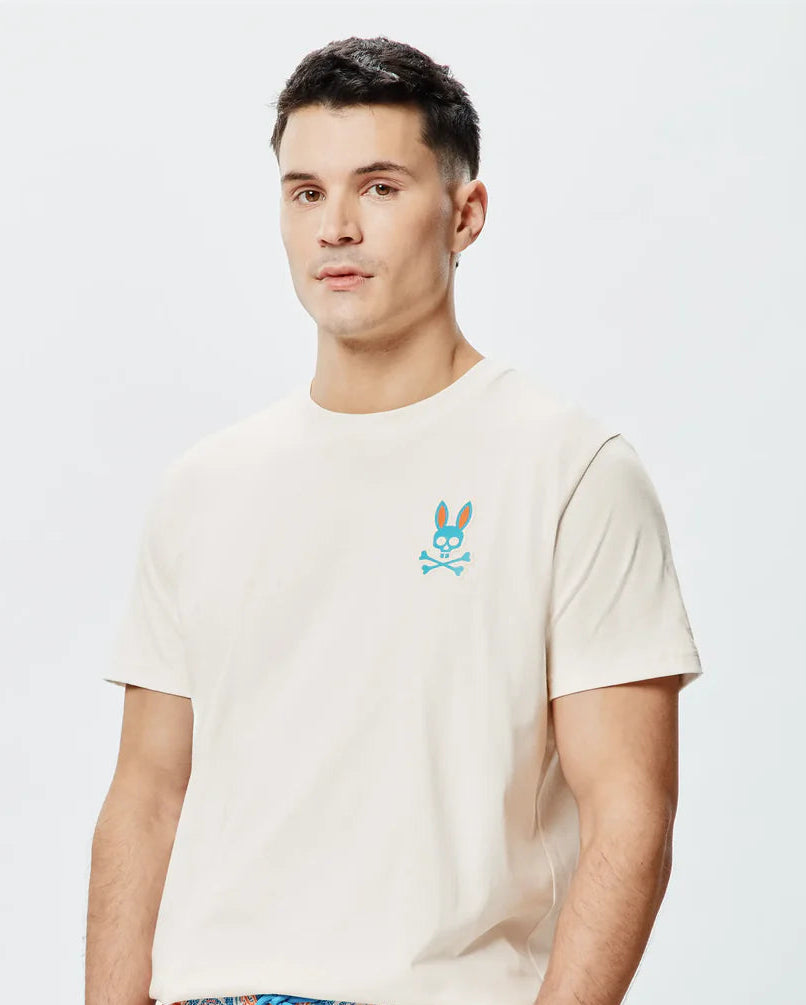 Psycho Bunny Frank Back Graphic Tee - Pristine