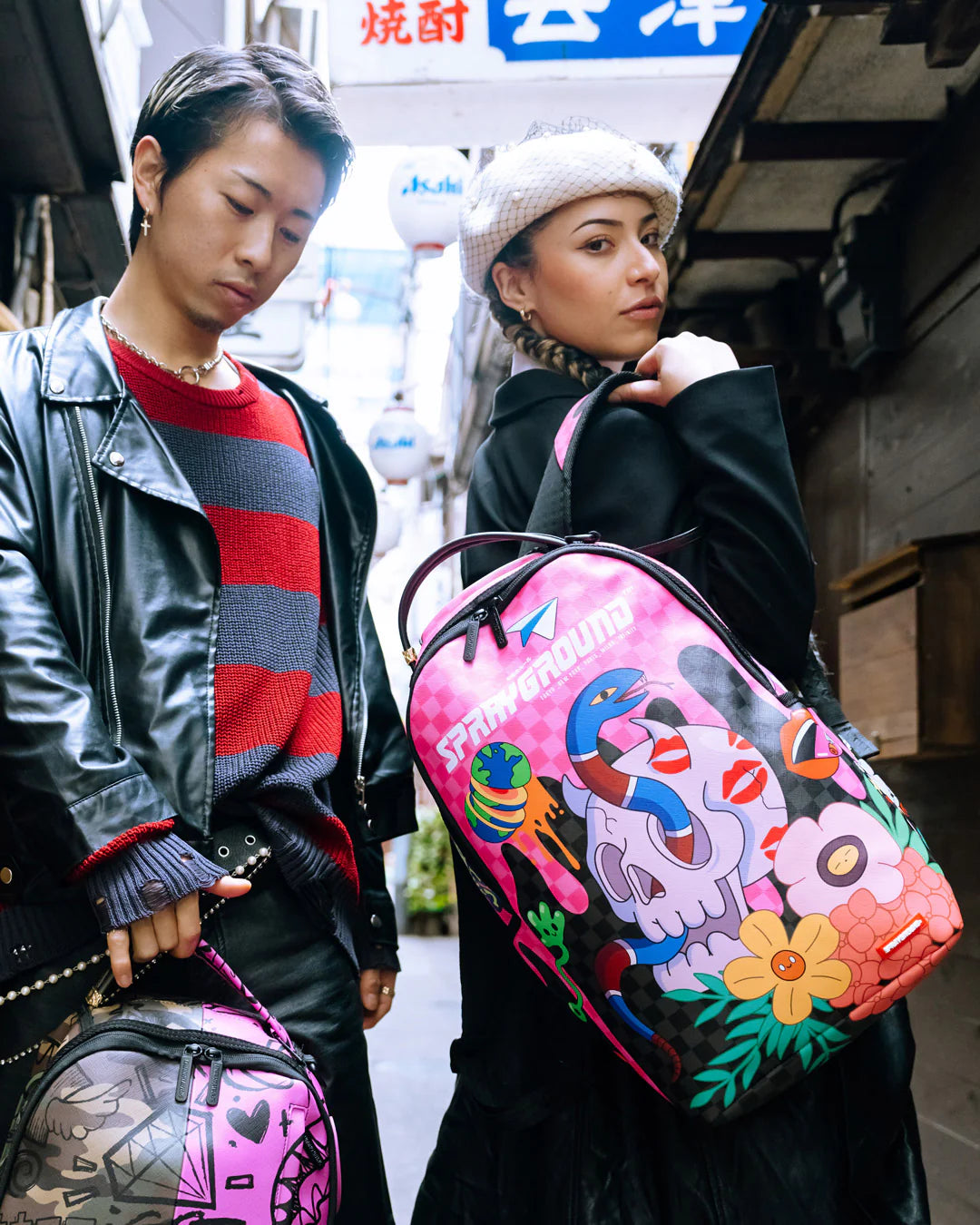 Sprayground Happy Hangry Deluxe Backpack