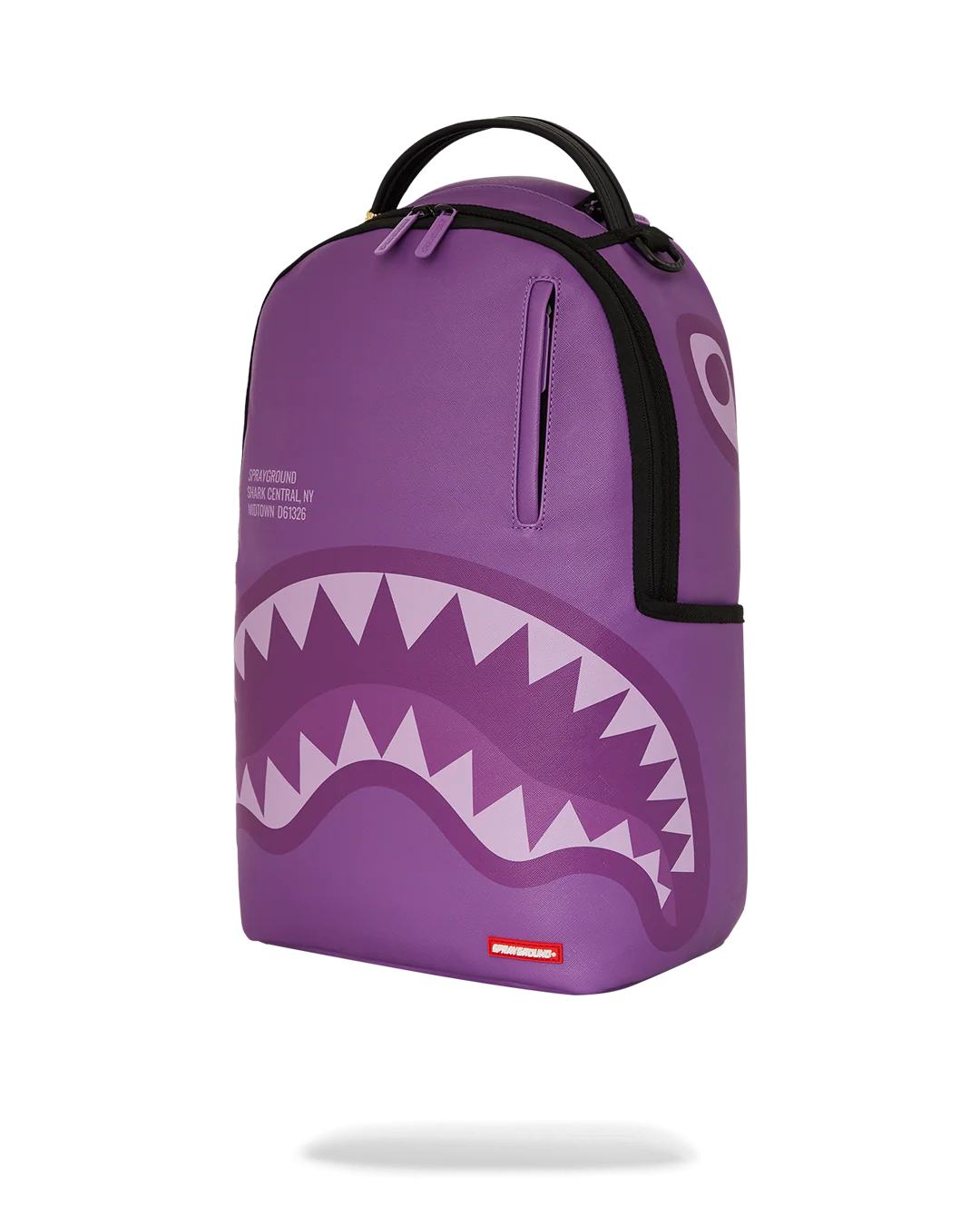 Sprayground Shark Central Purple Venom Deluxe Backpack