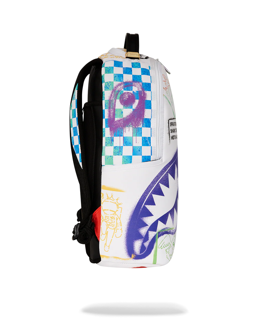 Sprayground Shark Central Cut Out For Greatness Deluxe Backpack