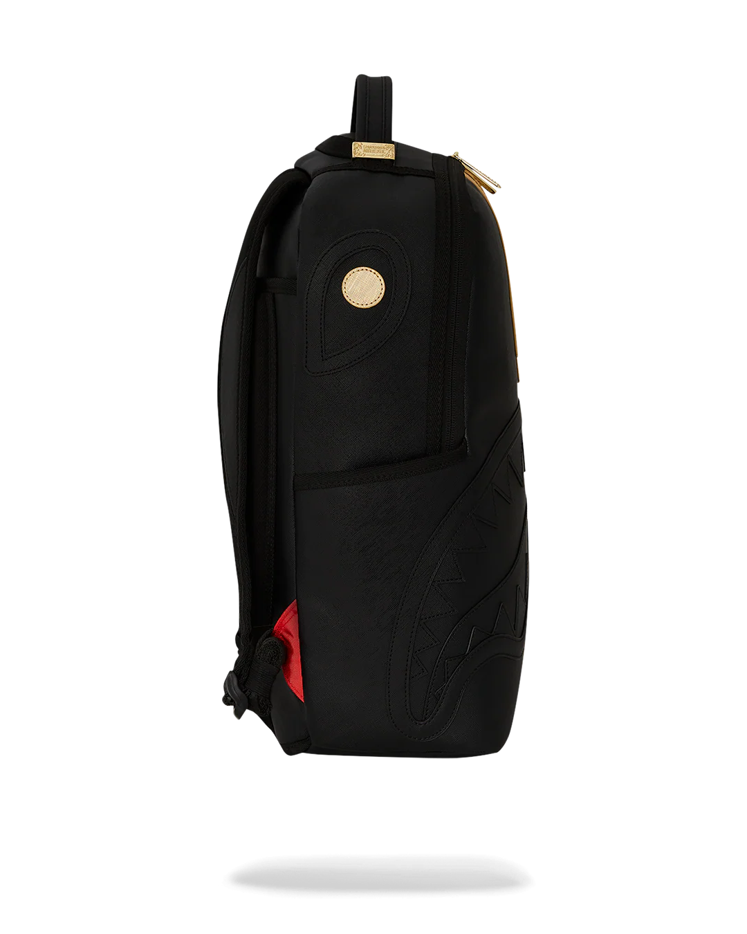 Sprayground Gold & Black Racing Stripes Backpack