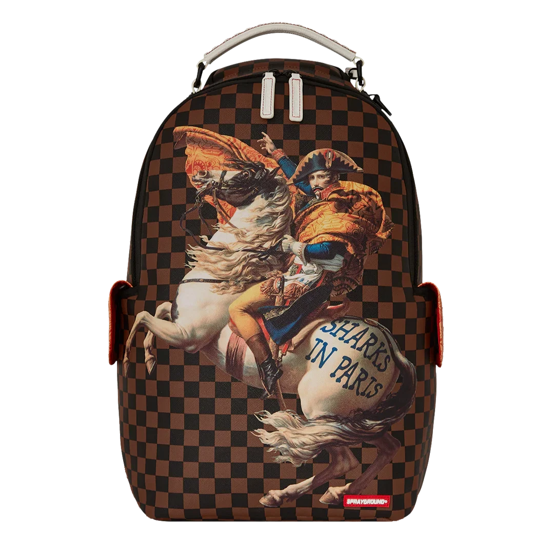 Sprayground Napolean Sharks in Paris Deluxe Backpack