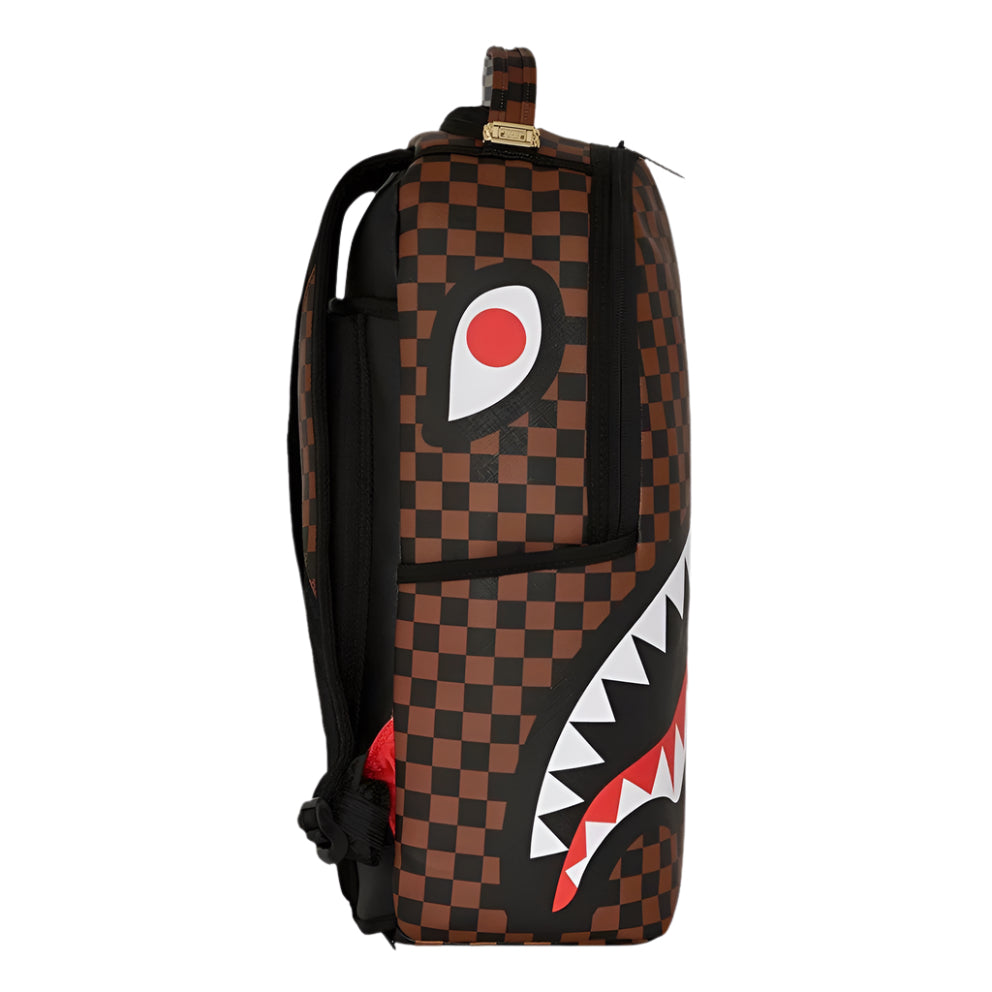 Sprayground Split Rose Sharks in Paris Deluxe Backpack