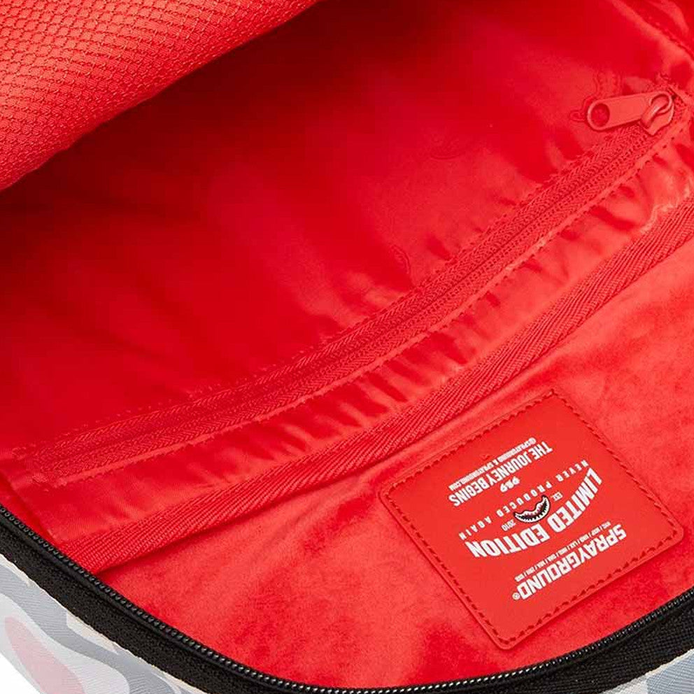 Sprayground Split Rose Sharks in Paris Deluxe Backpack