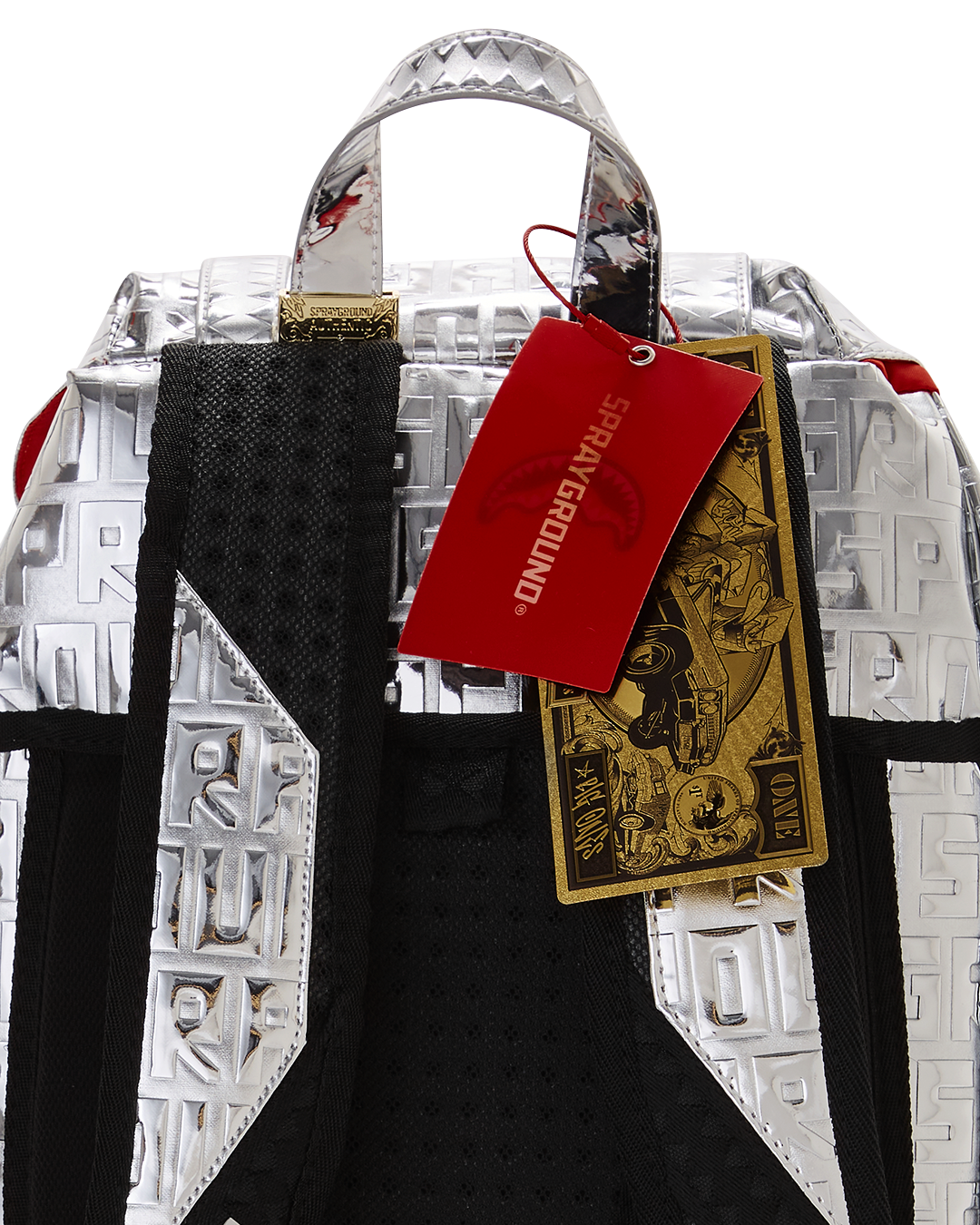 Sprayground Metallic Infinity Hills Backpack