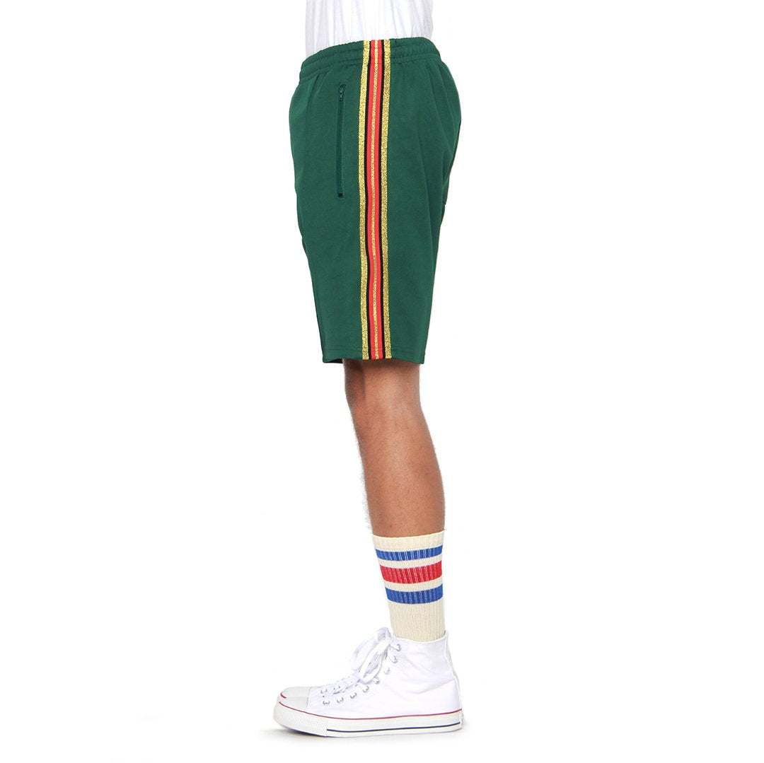 EPTM Olympic Track Shorts in Green YNGDGRT