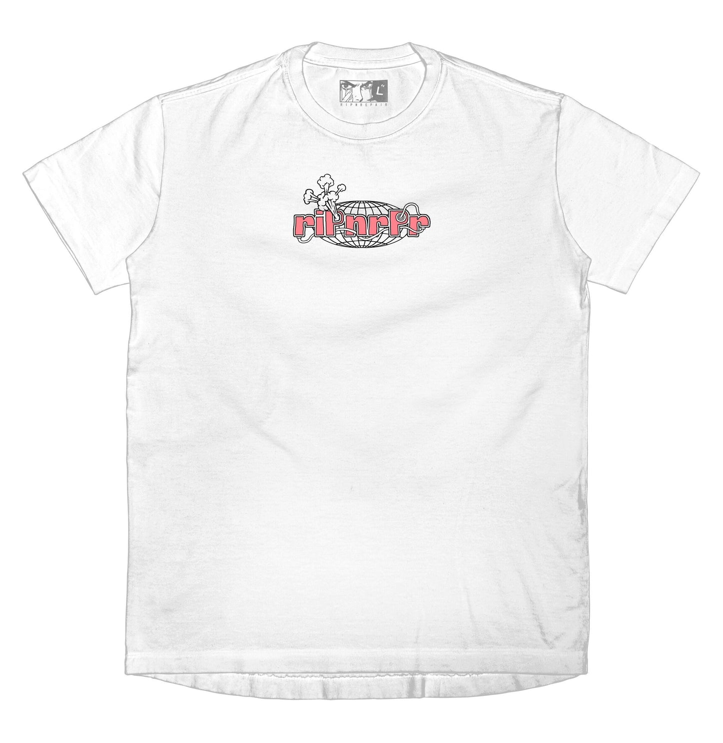 Rip N' Repair Mind Control Tee - White