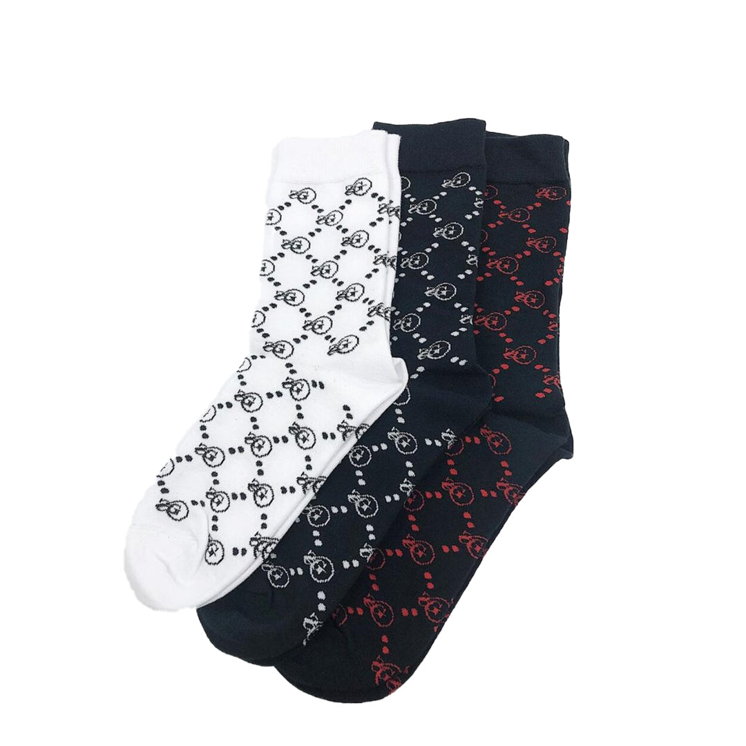 Sniper Gang SG Monogram Socks (3PK)