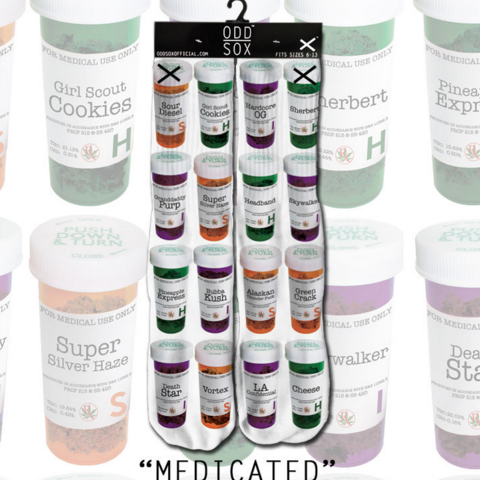 Odd Sox Medicated Socks