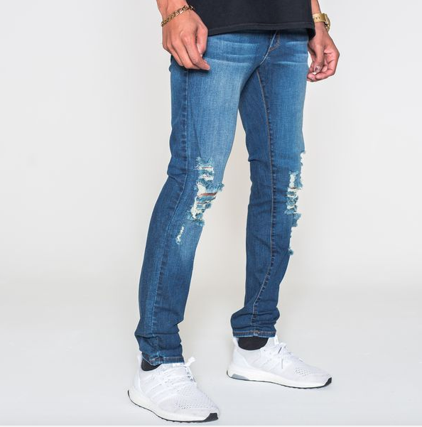 BLKWD DENIM Carter Distressed Denim