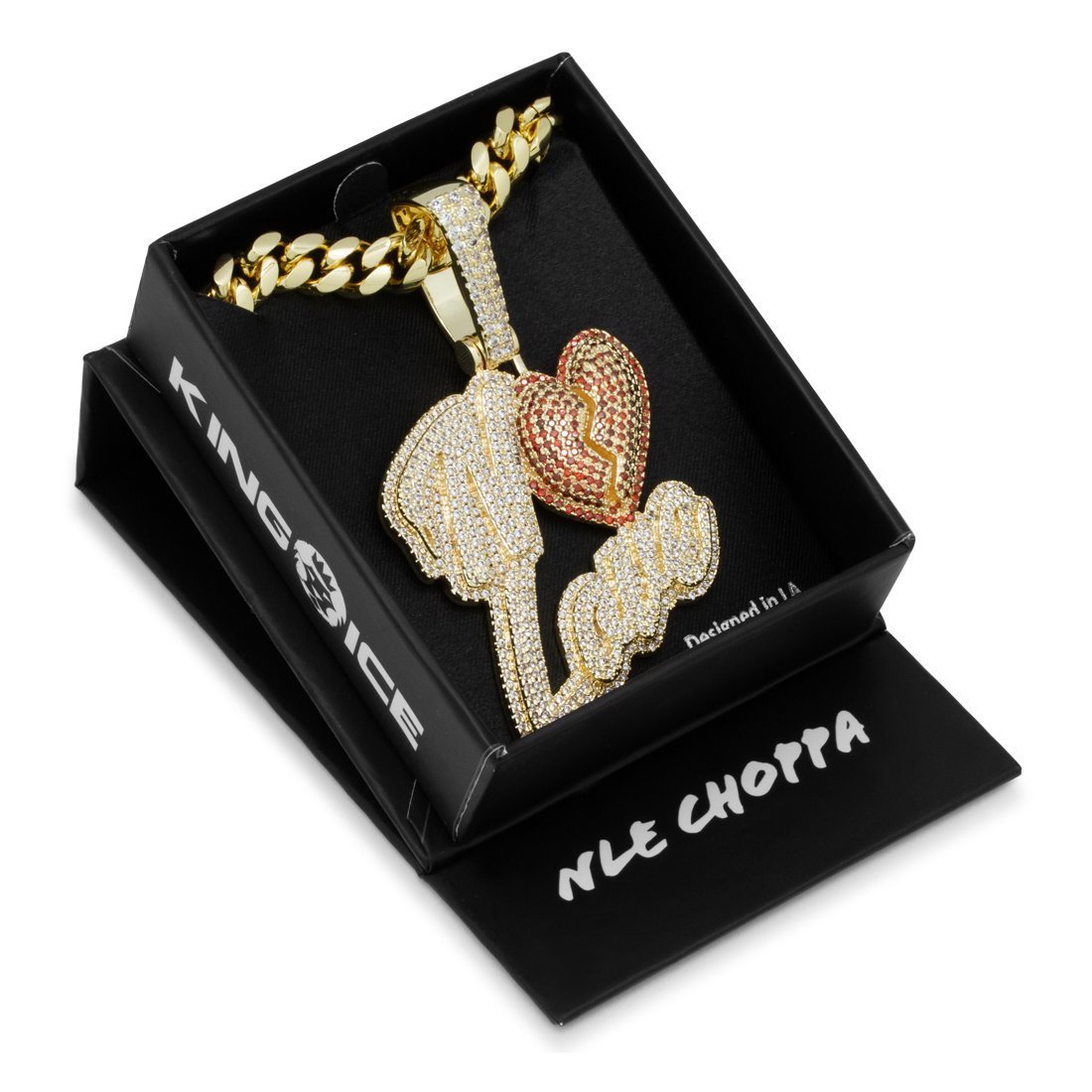 King Ice x NLE Choppa No Love Necklace