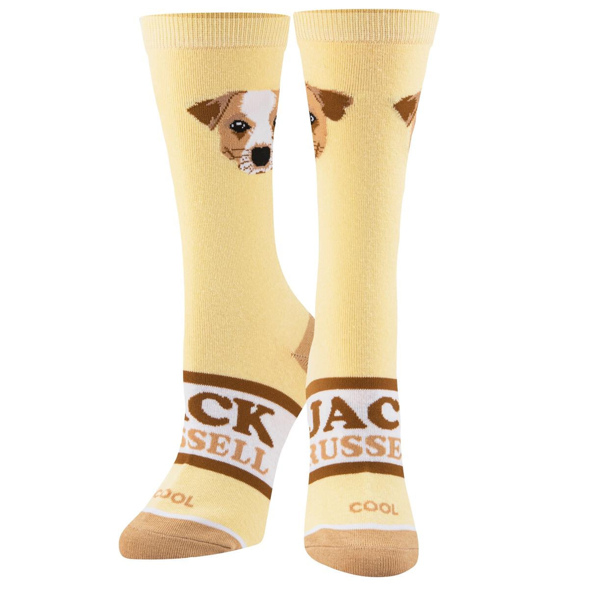 Cool Socks Jack Russell Crew Socks