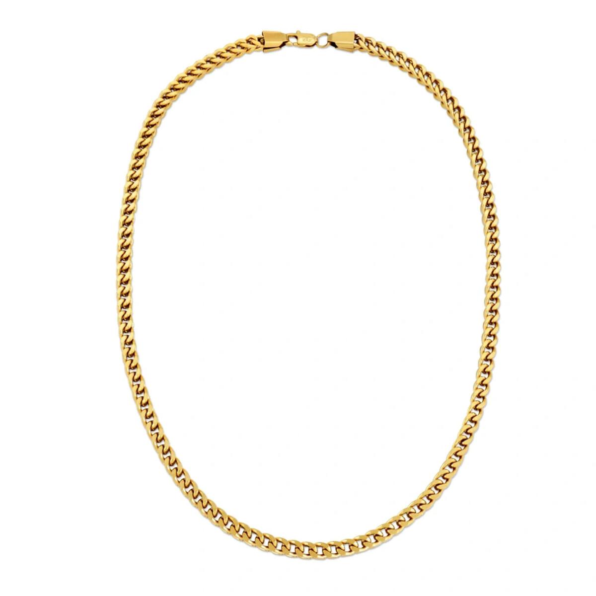 Gold Gods 6MM 22" Gold Franco Chain