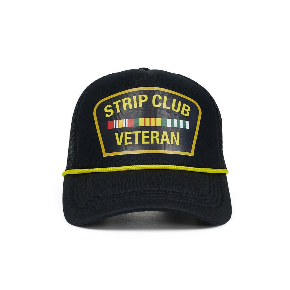 Reason Strip Club Veteran Trucker Hat - Black