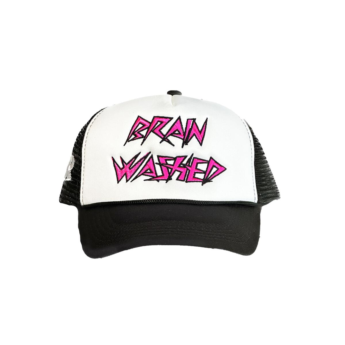 R3borne Brain Washed Trucker Hat - White/Black