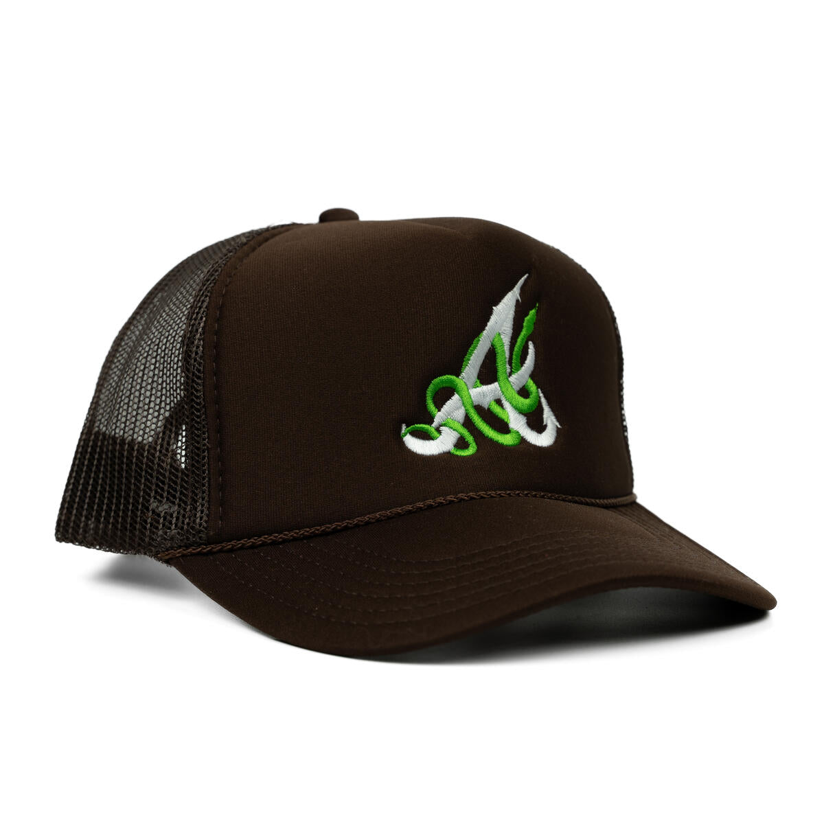 Crown Kings ATL Snake Snapback - Brown