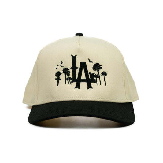 Crown Kings LA Palms Snapback - Natural/Black