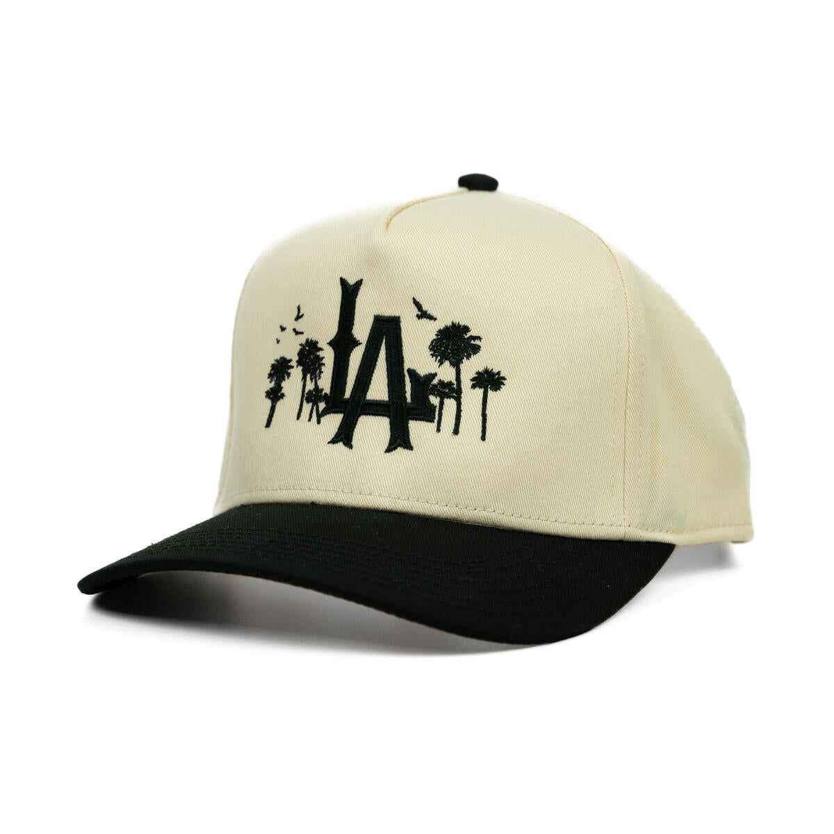 Crown Kings LA Palms Snapback - Natural/Black