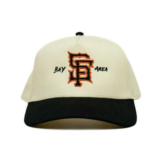 Crown Kings SF Bay Area Snapback - Natural/Black