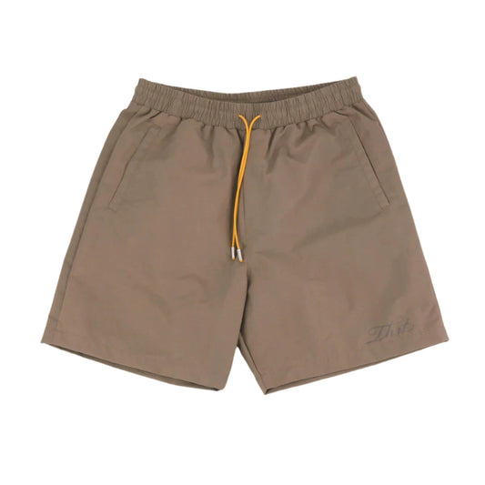 THRT Script Shorts - Tan