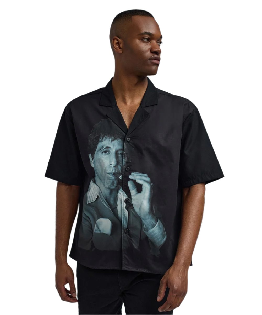 Reason Scarface Tony Montana Woven Shirt