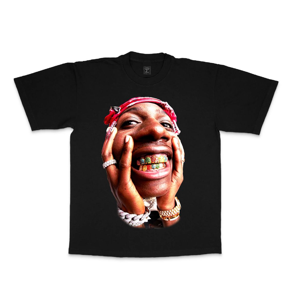 Portraits Yachty Tee - Jet Black