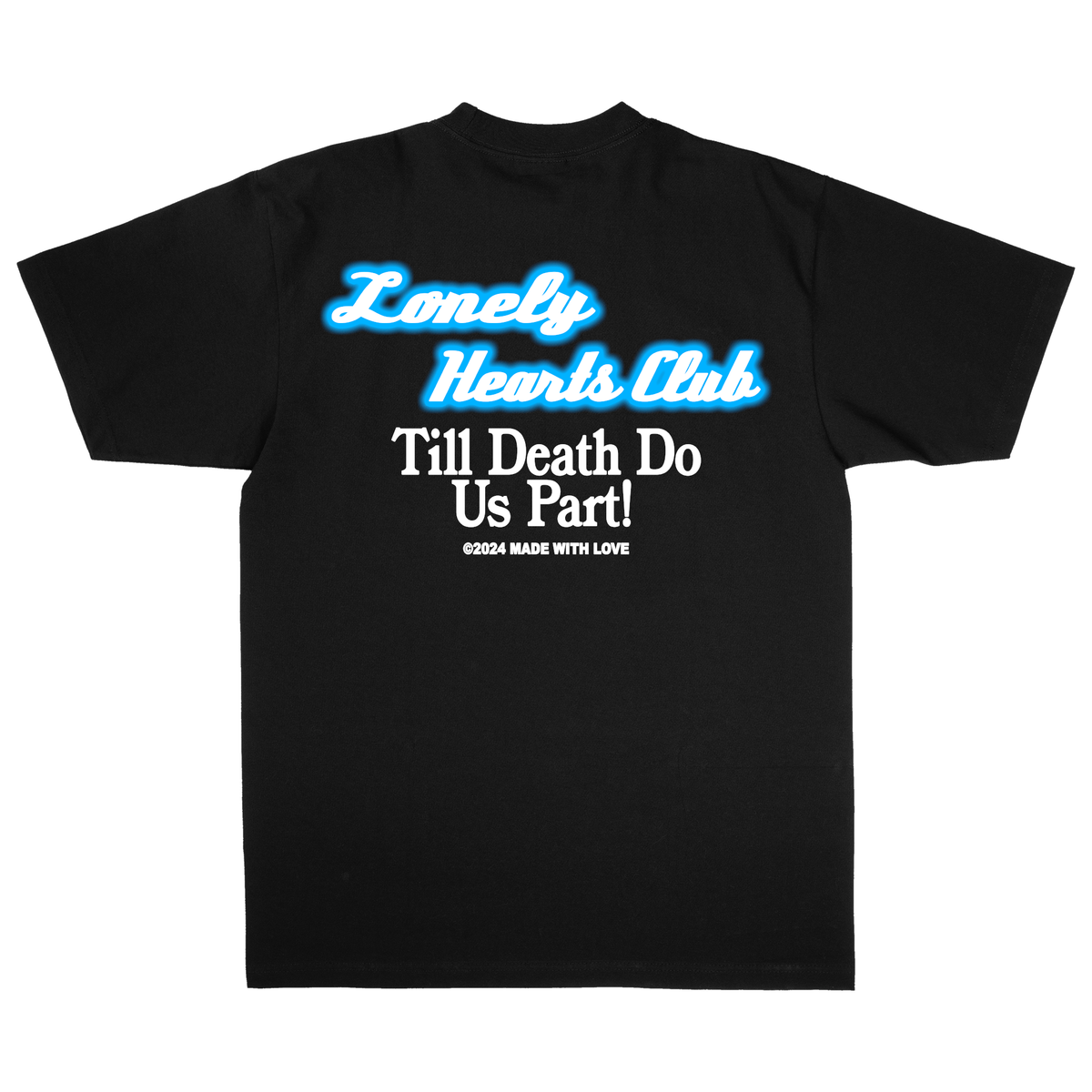 Lonely Hearts Club Till Death Do Us Part Premium Tee - Black