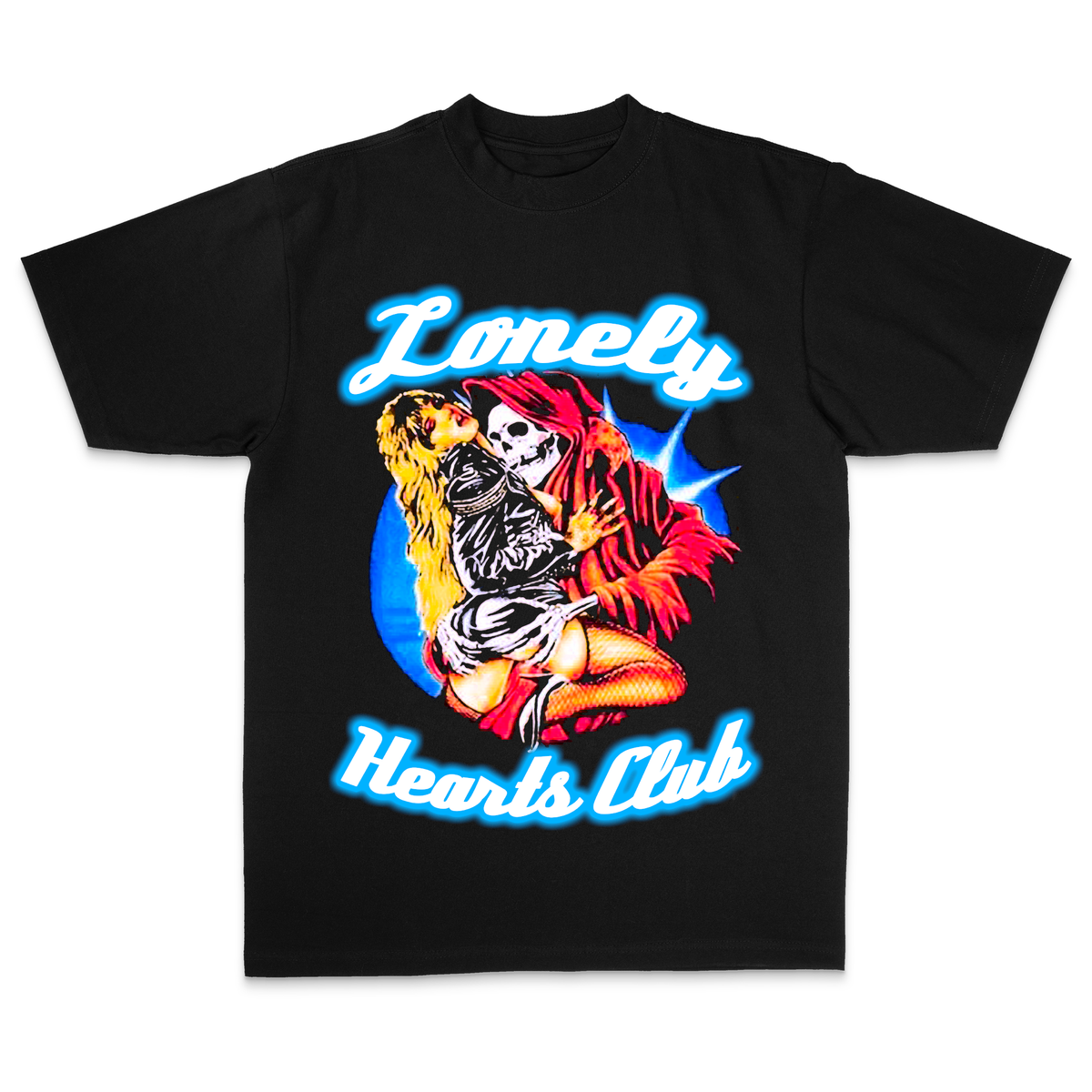 Lonely Hearts Club Till Death Do Us Part Premium Tee - Black