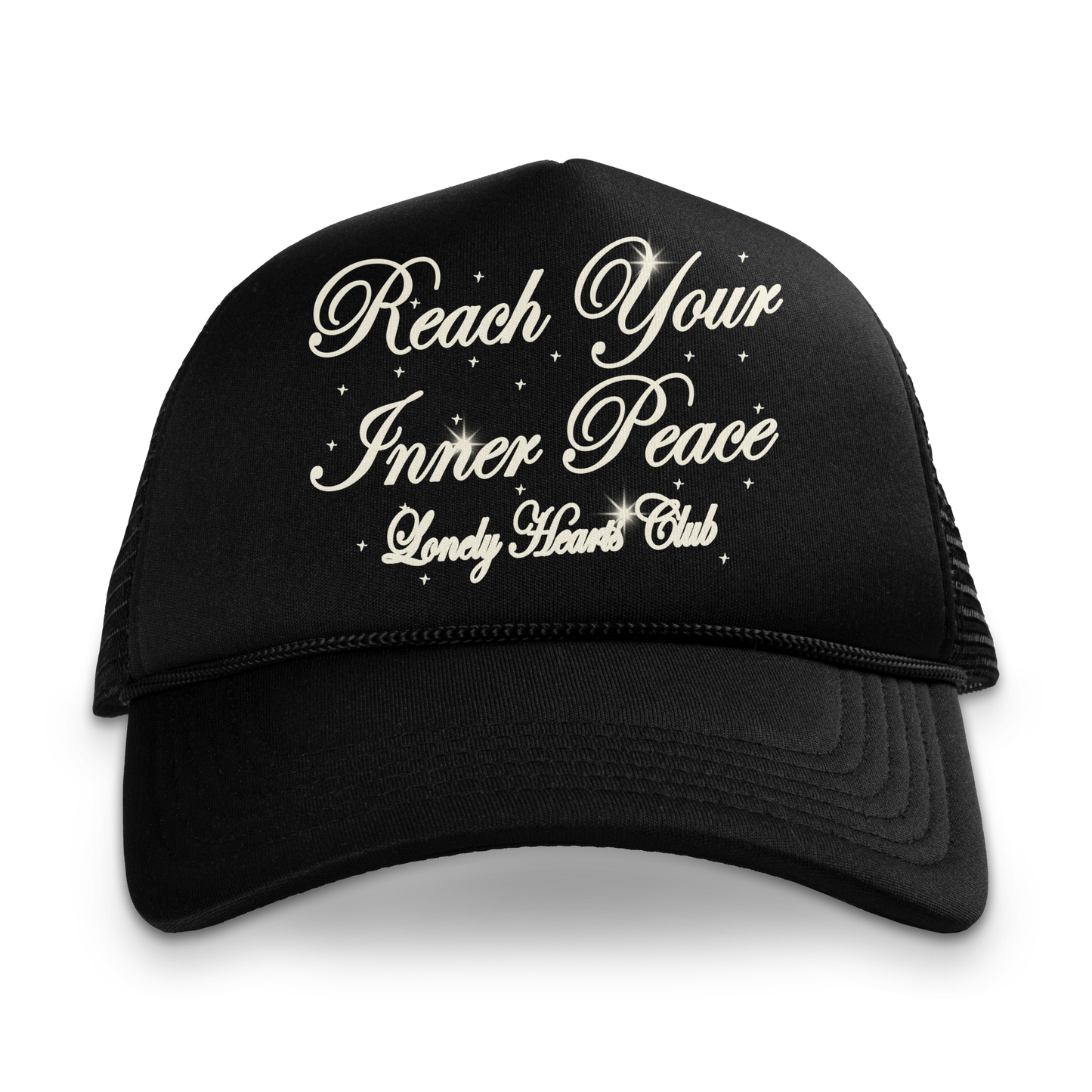 Lonely Hearts Reach Your Inner Peace Trucker Hat