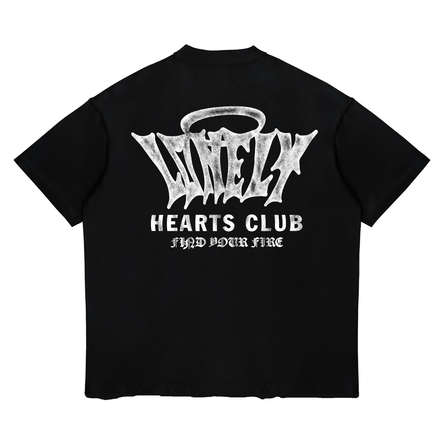 Lonely Hearts Club Find Your Fire Tee - Black