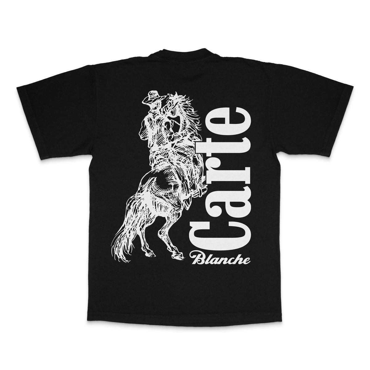 Carte Blanche The Rancher Tee - Black