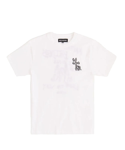 Reason My Way Tee - White